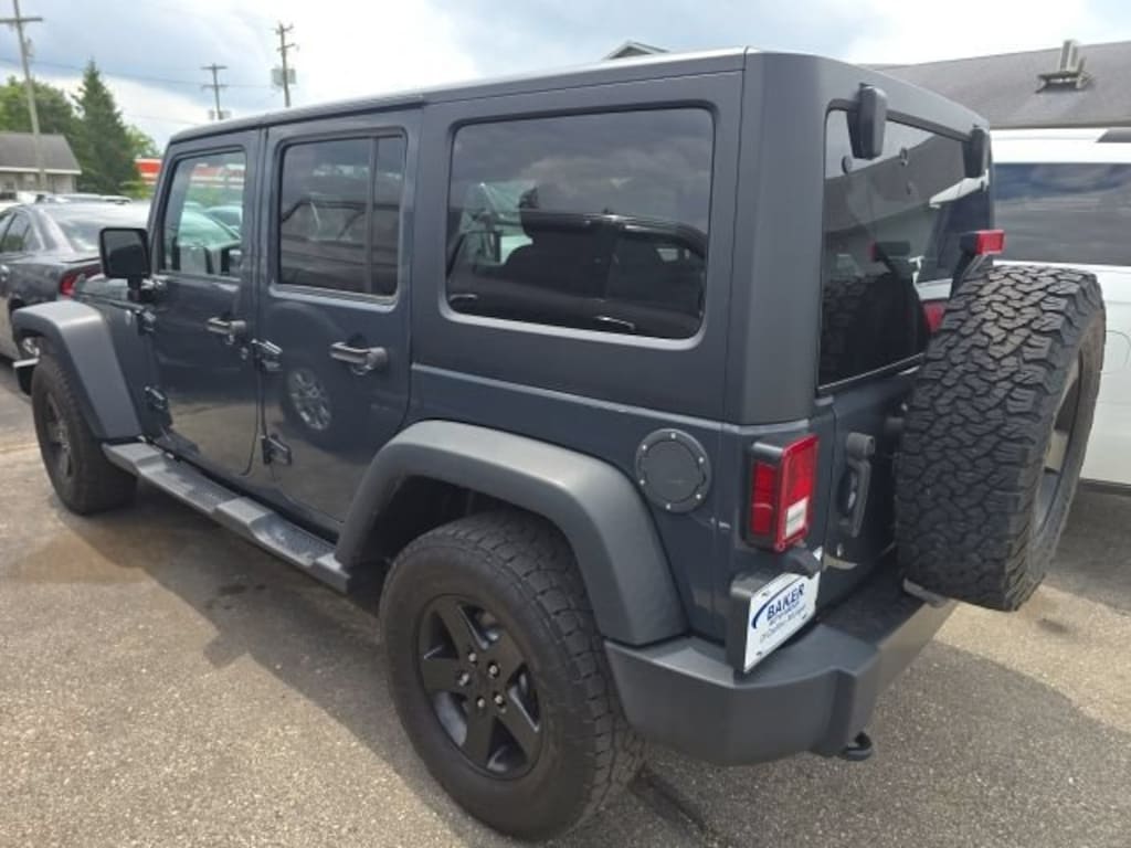 Used 2017 Jeep Wrangler Unlimited Sport SUV