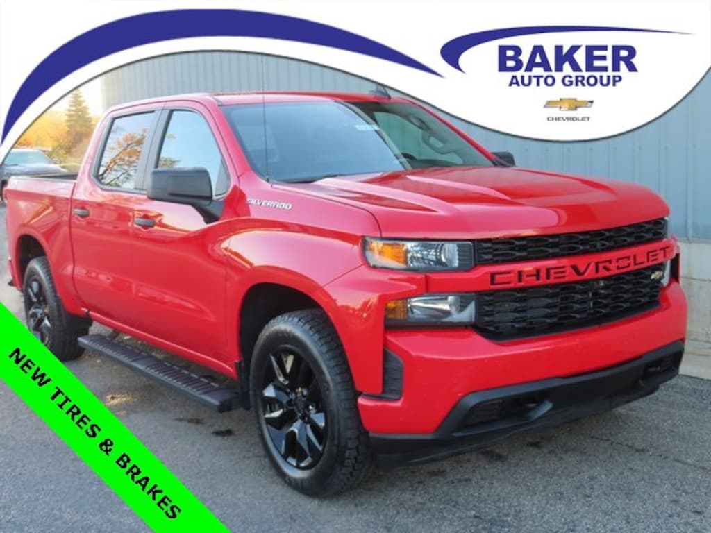 Used 2019 Chevrolet Silverado 1500 Custom Truck Crew Cab