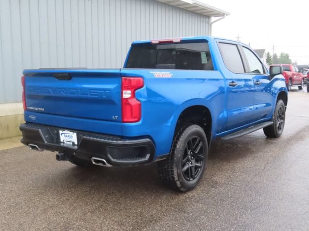 Used 2022 Chevrolet Silverado 1500 LT Trail Boss Truck Crew Cab
