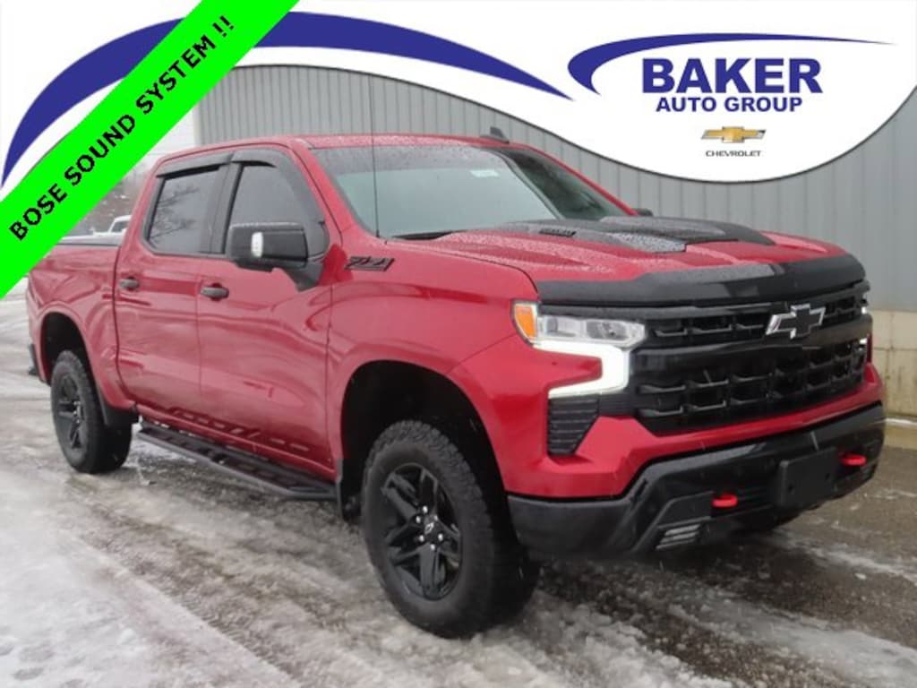 Used 2024 Chevrolet Silverado 1500 LT Trail Boss Truck Crew Cab