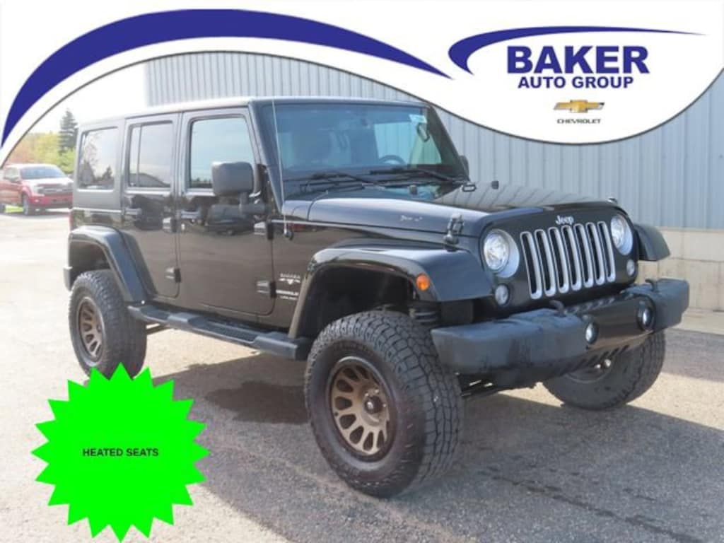 Used 2018 Jeep Wrangler JK Unlimited Sahara 4x4 SUV