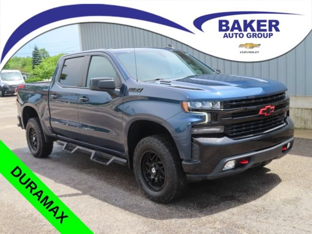 Used 2022 Chevrolet Silverado 1500 LTD LT Trail Boss Truck Crew Cab