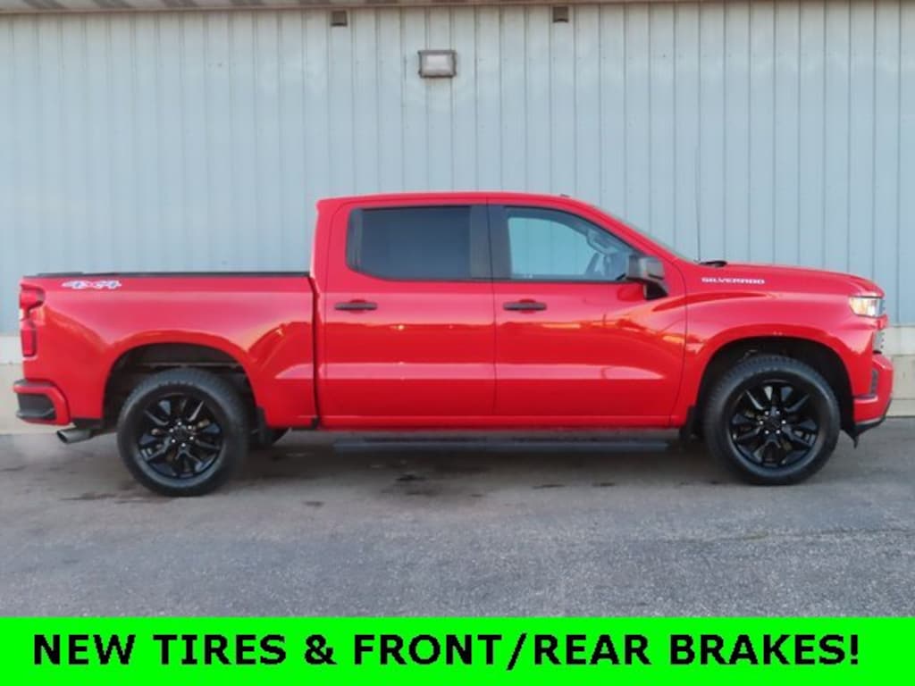 Used 2019 Chevrolet Silverado 1500 Custom Truck Crew Cab