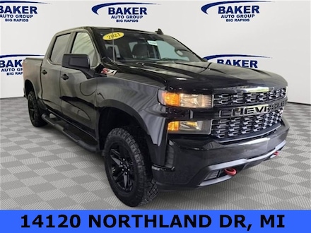 Used 2021 Chevrolet Silverado 1500 Custom Trail Boss Truck for sale in Big Rapids, MI