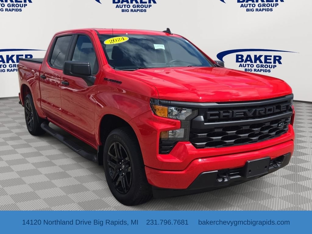 Used 2024 Chevrolet Silverado 1500 Custom Truck