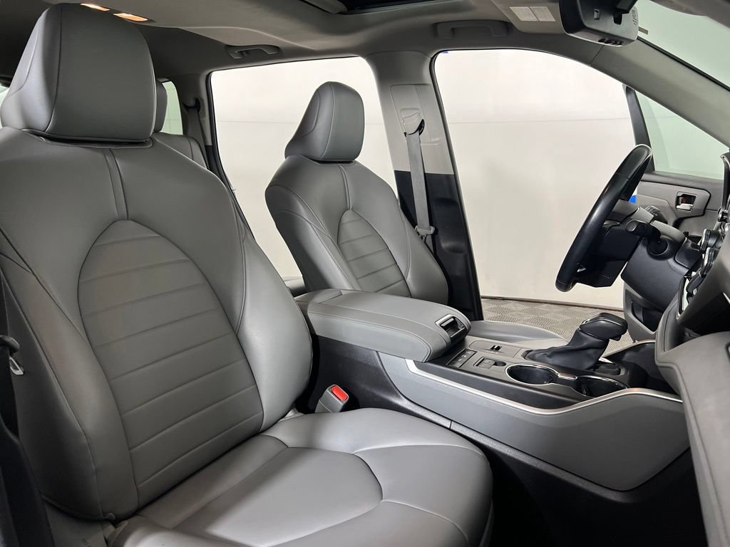 Used 2021 Magnetic Gray Metallic Toyota XLE image 11