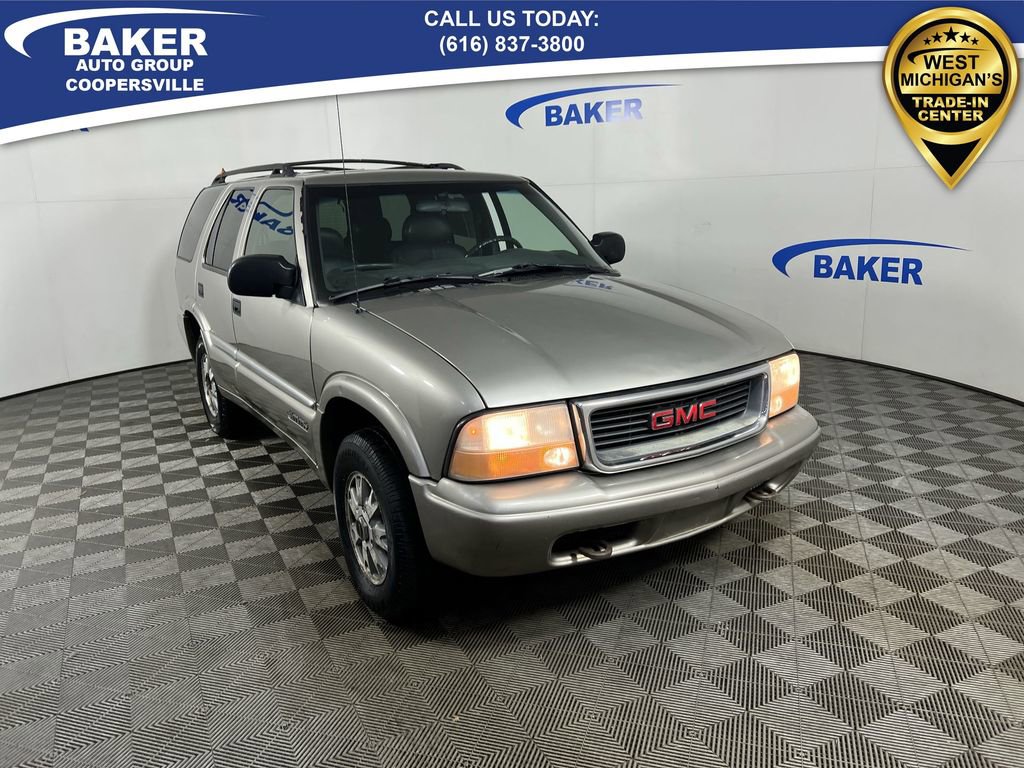 Used 2001 GMC Jimmy SLT with VIN 1GKDT13W812144968 for sale in Coopersville, MI