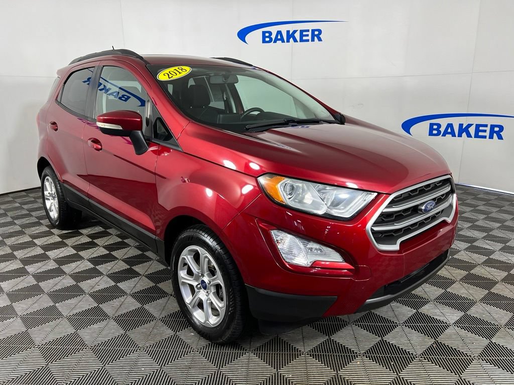 Used 2018 Ruby Red Metallic Ford SE image 8