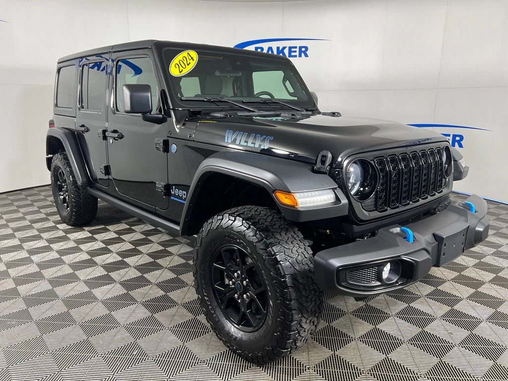 Used 2024 Black Clearcoat Jeep Sport image 8