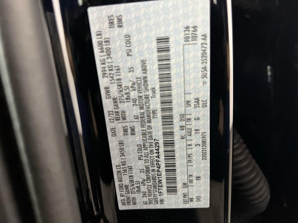 Used 2023 Agate Black Ford  image 33