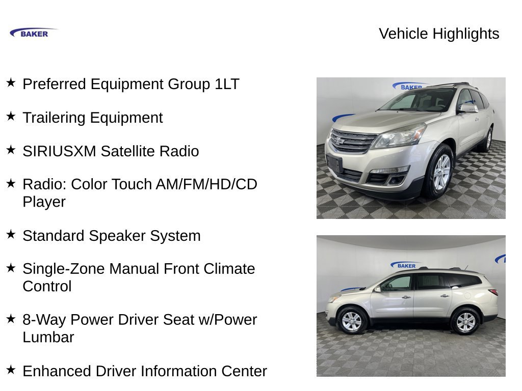 Used 2013 Champagne Silver Chevrolet 1LT image 4