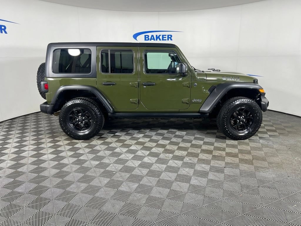 Used 2024 Sarge Green Clearcoat Jeep Sport image 7