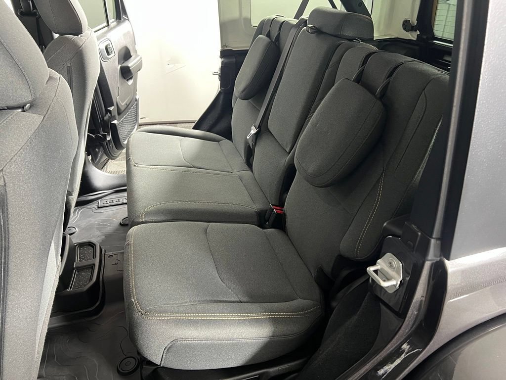 Used 2024 Granite Crystal Metallic Clearcoat Jeep Sport image 15