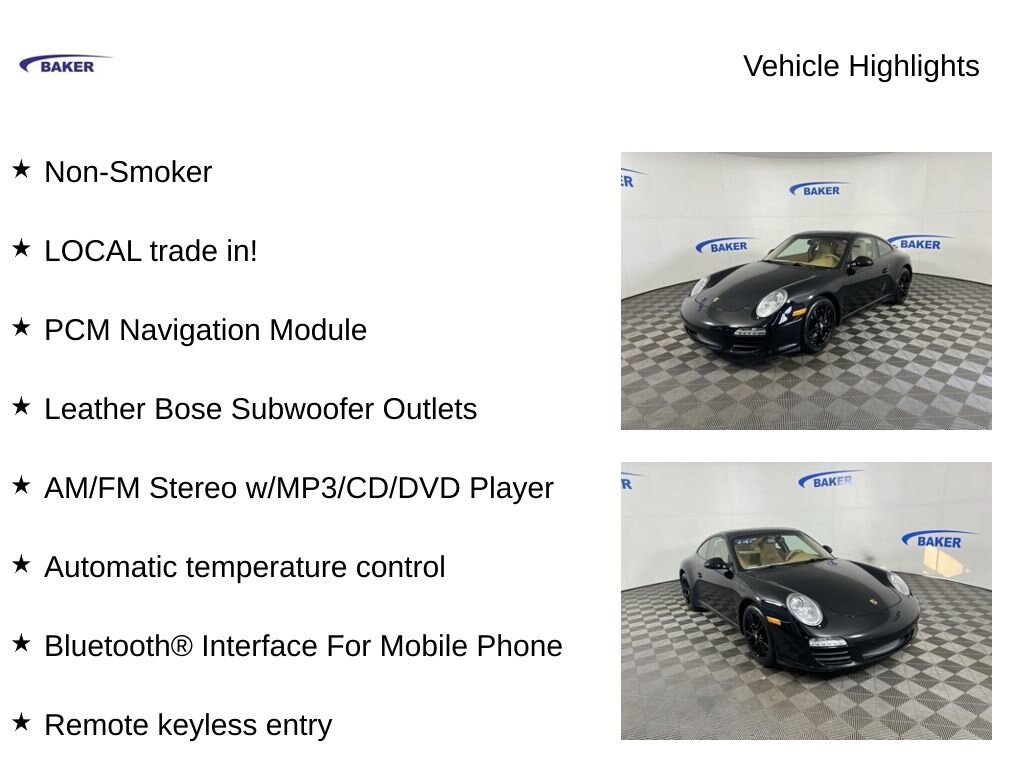 Used 2009 Porsche 911 Carrera Coupe
