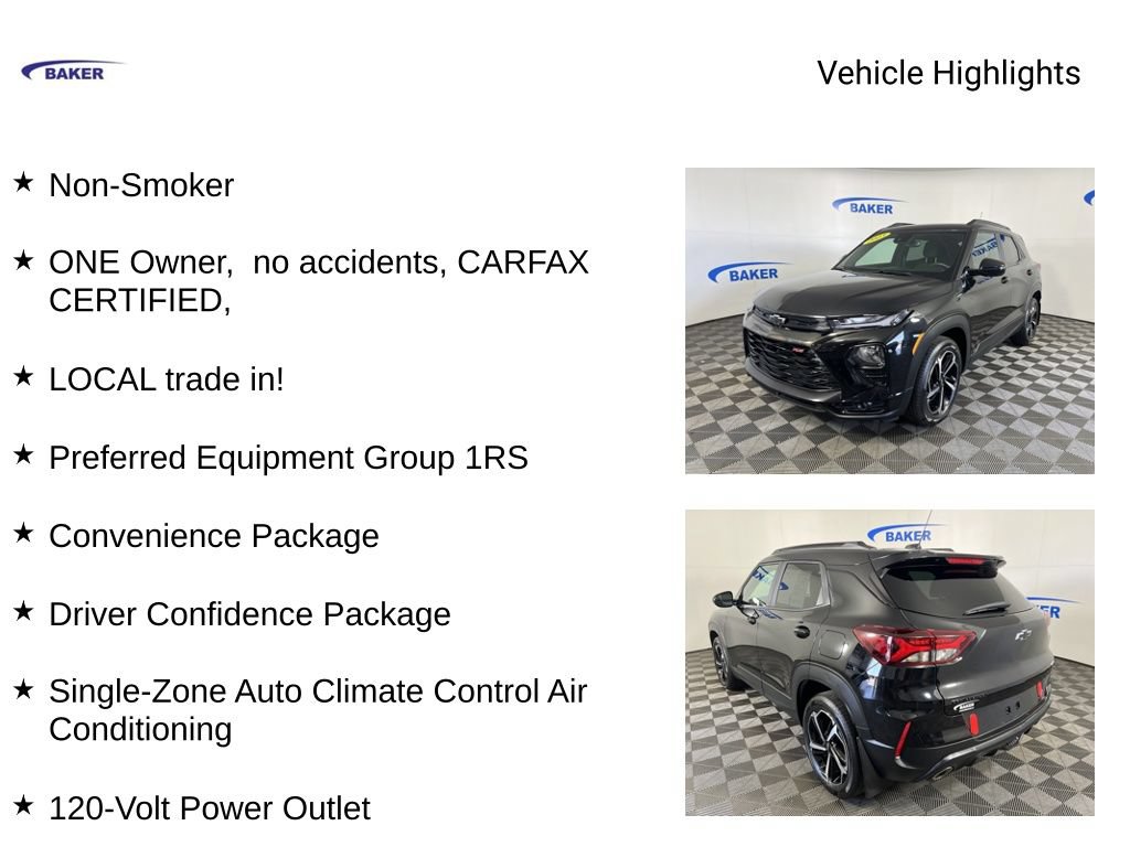 Used 2023 Mosaic Black Chevrolet RS image 4