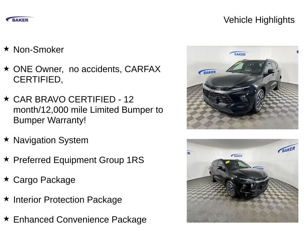 Used 2025 Black Chevrolet RS image 4