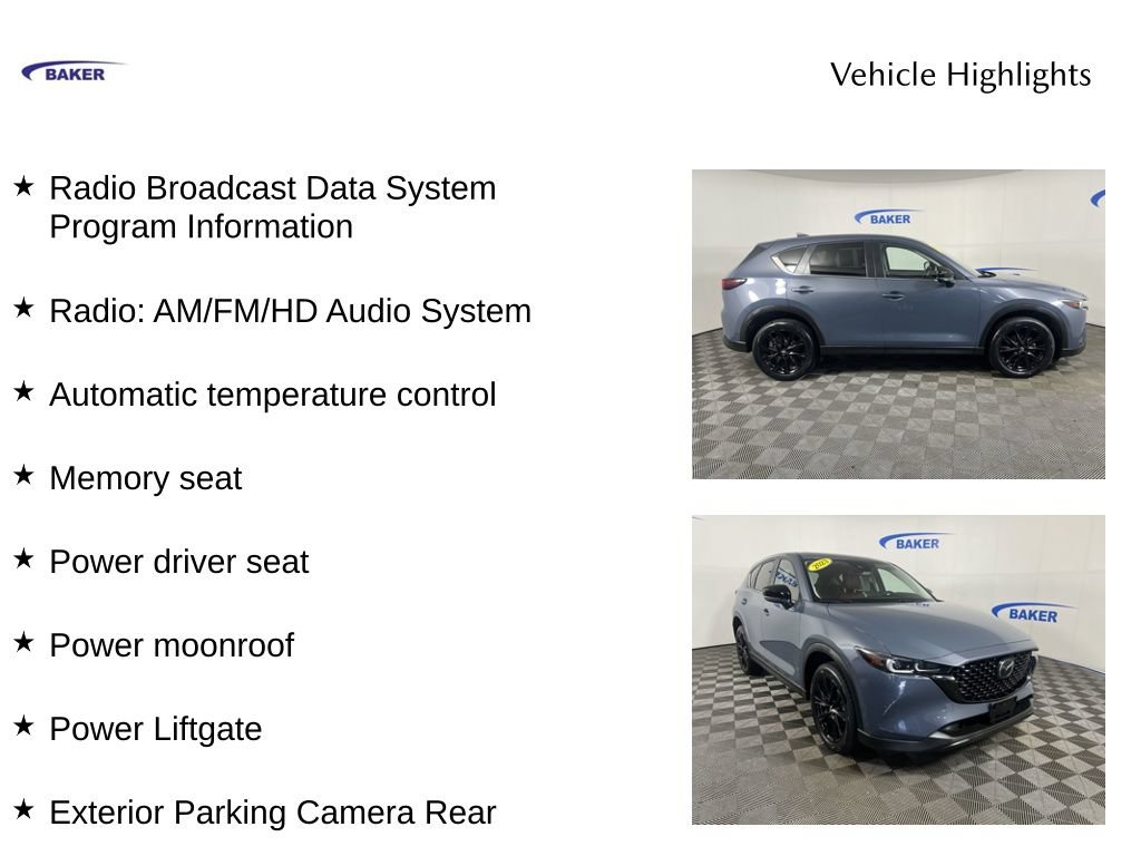 Used 2023 Polymetal Gray Mazda 2.5 S Carbon Edition image 4