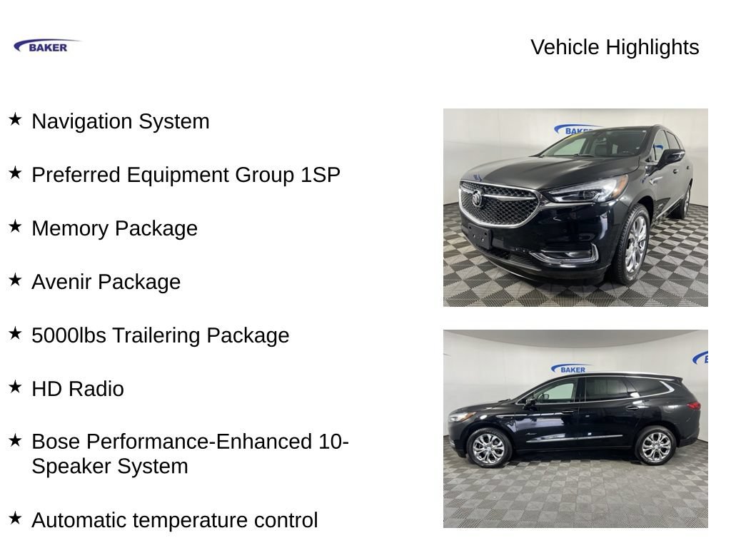 Used 2019 Ebony Twilight Buick Avenir image 4