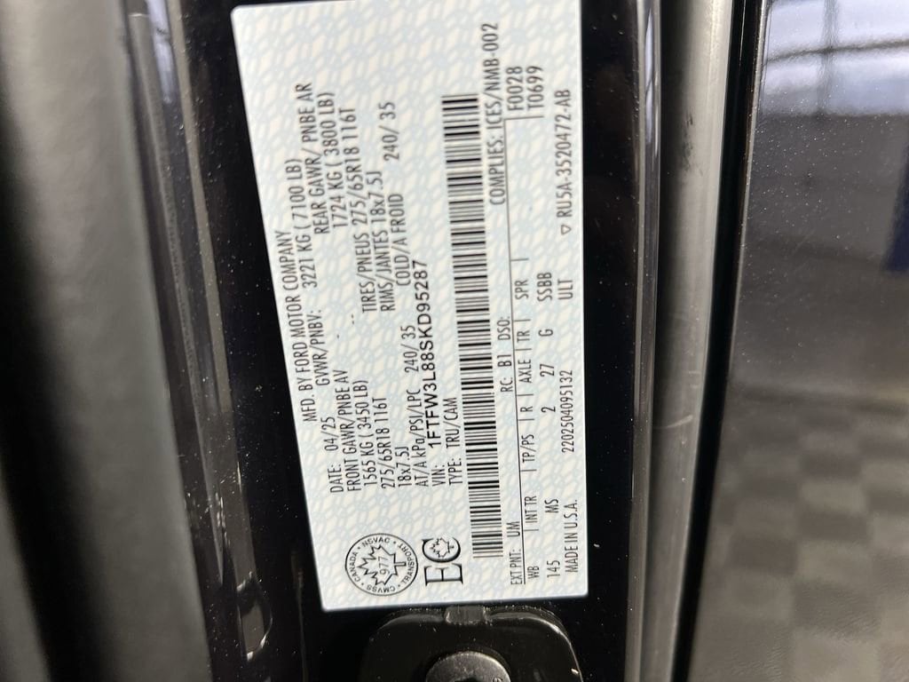 Used 2025 Agate Black Ford XLT image 31