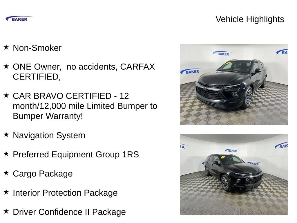 Used 2025 Black Chevrolet RS image 4