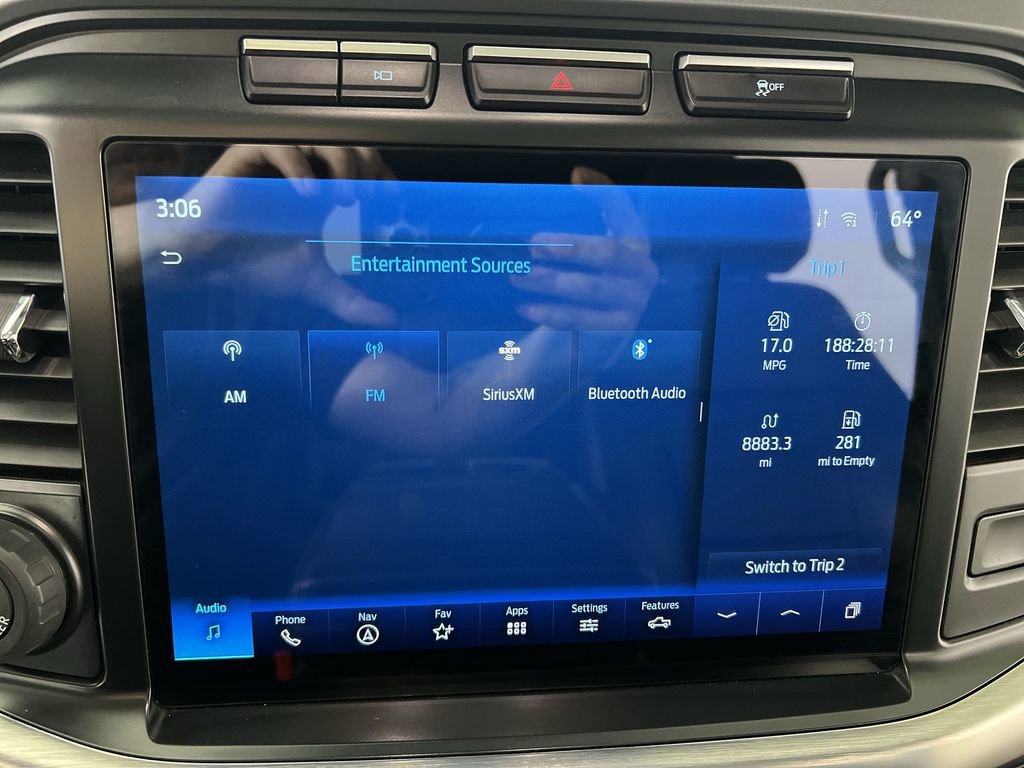 Used 2021 Star White Metallic Tri-Coat Ford  image 13