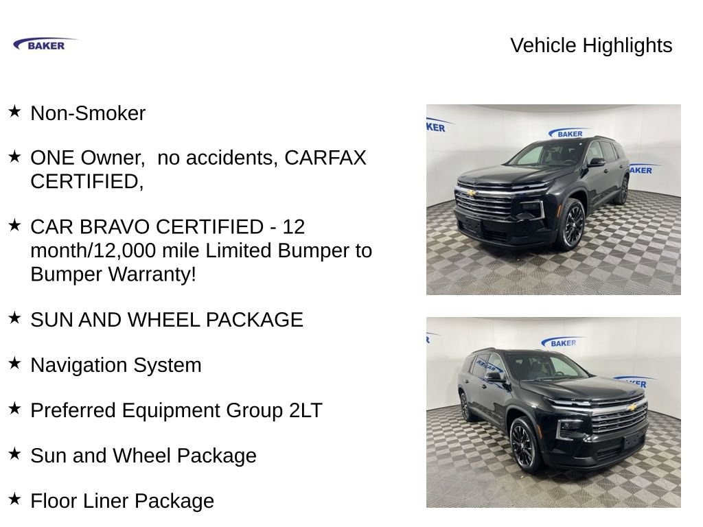 Used 2025 Chevrolet Traverse LT SUV