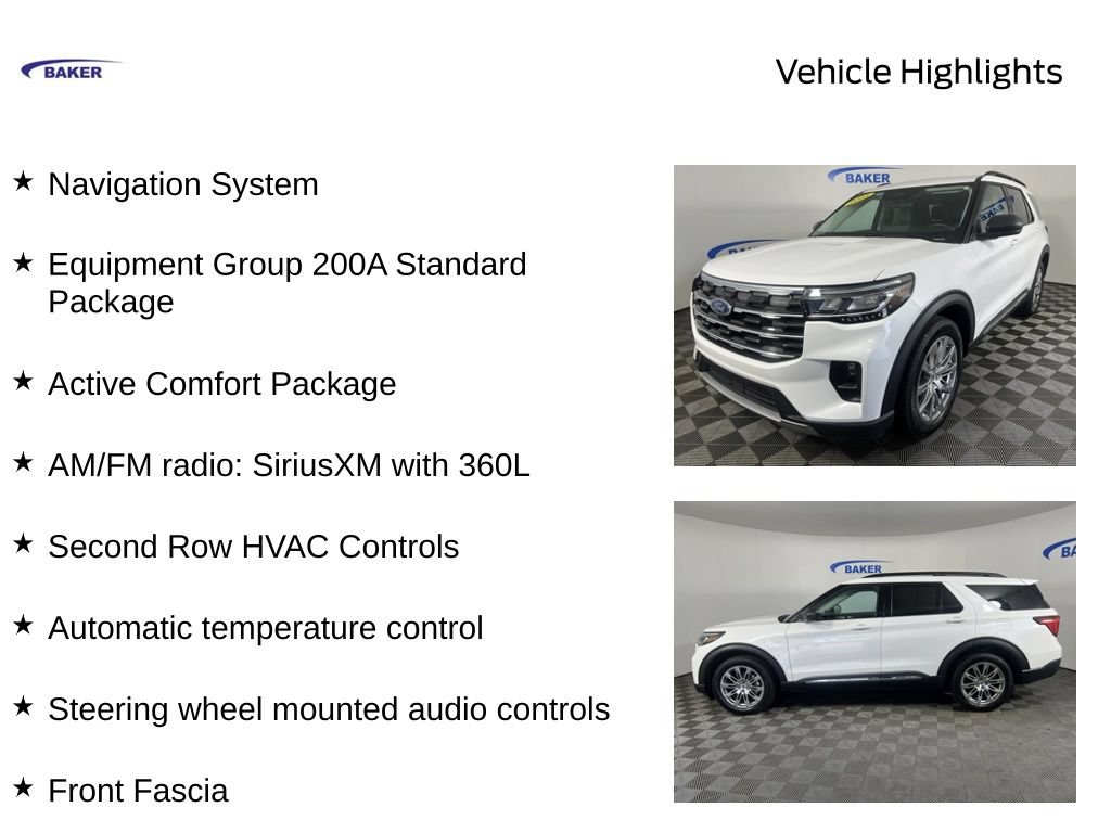 Used 2025 White Metallic Ford Active image 4