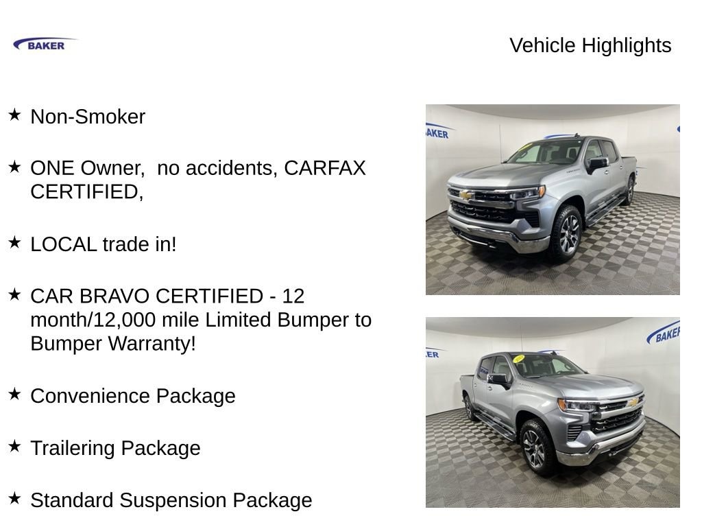 Used 2023 Chevrolet Silverado 1500 LT Truck Crew Cab