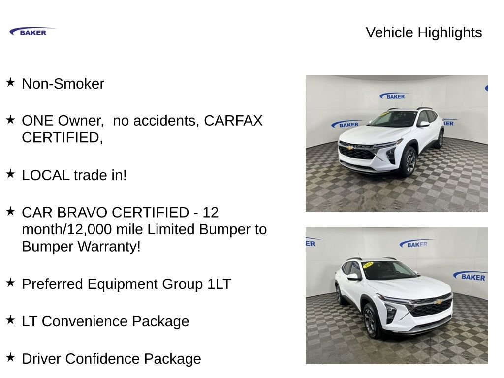 Used 2024 Chevrolet Trax LT SUV