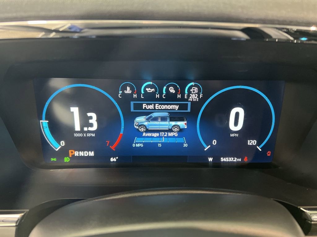 Used 2021 Star White Metallic Tri-Coat Ford  image 11