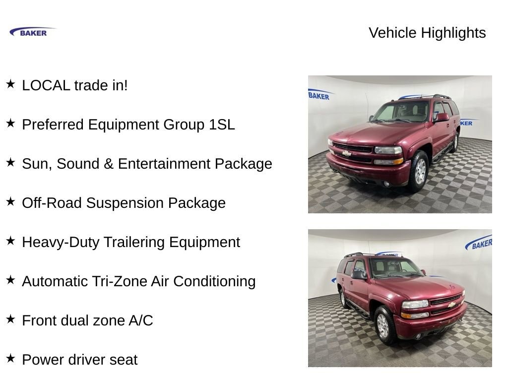 Used 2005 Chevrolet Tahoe SUV