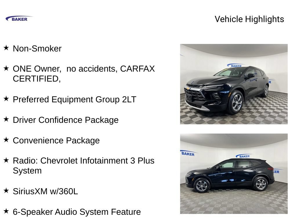 Used 2023 Black Chevrolet LT w/2LT image 4