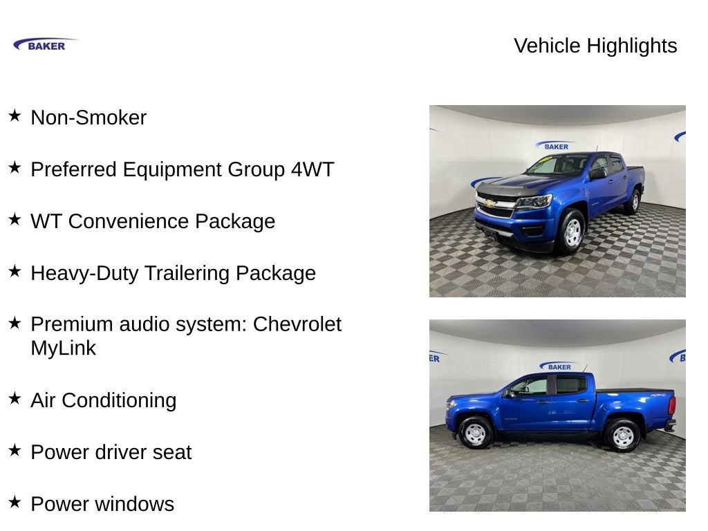 Used 2018 Kinetic Blue Chevrolet WT image 4