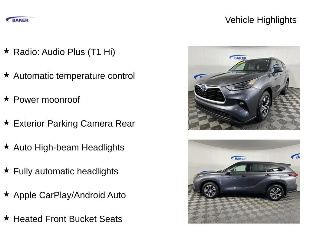 Used 2021 Magnetic Gray Metallic Toyota XLE image 4
