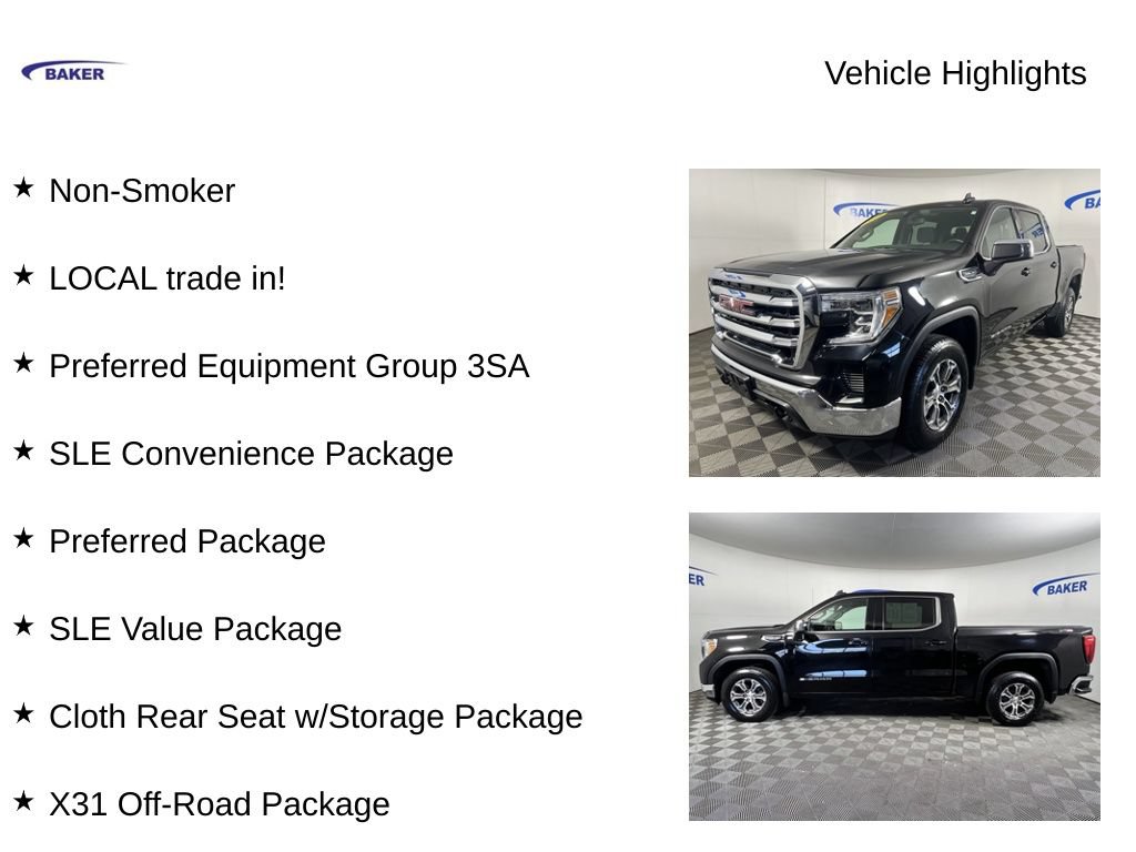 Used 2019 Onyx Black GMC SLE image 4