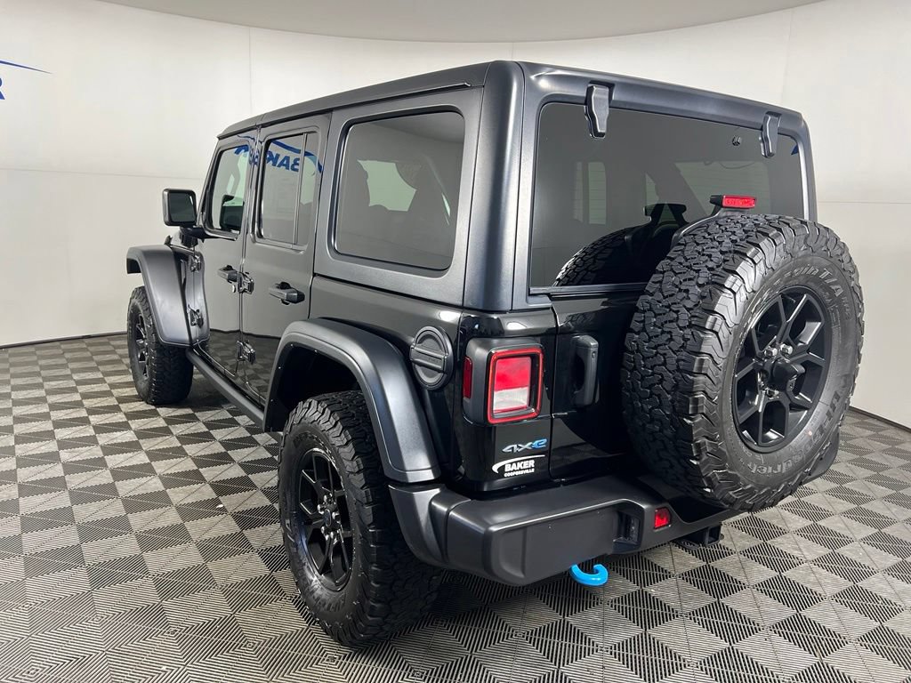 Used 2024 Black Clearcoat Jeep Sport image 3