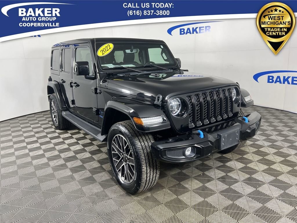 Used 2022 Jeep Wrangler Unlimited 4xe Sahara SUV