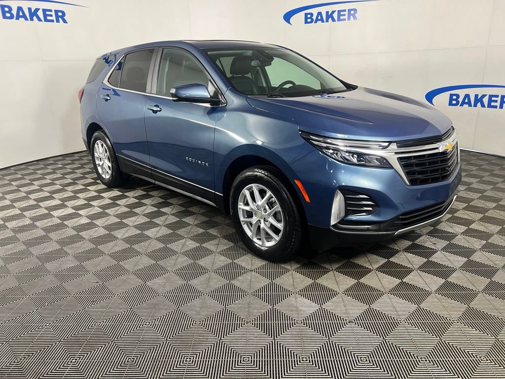 Used 2024 Lakeshore Blue Metallic Chevrolet LT w/1LT image 8