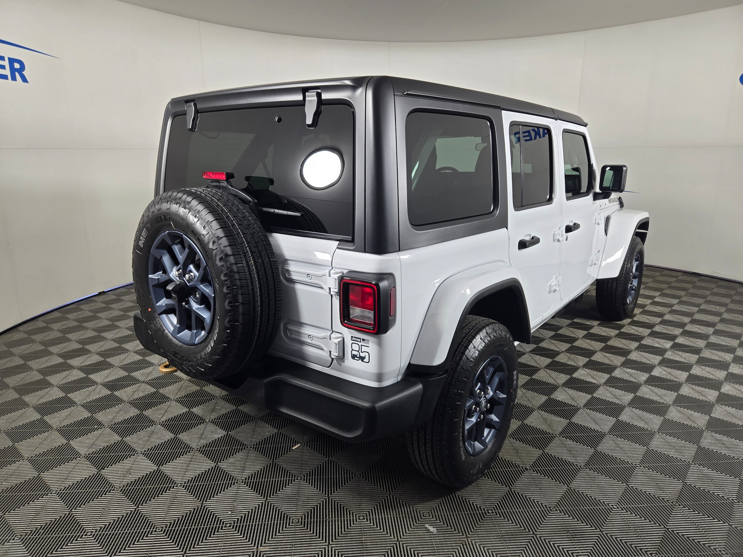 New 2026 Bright White Jeep Sport image 7