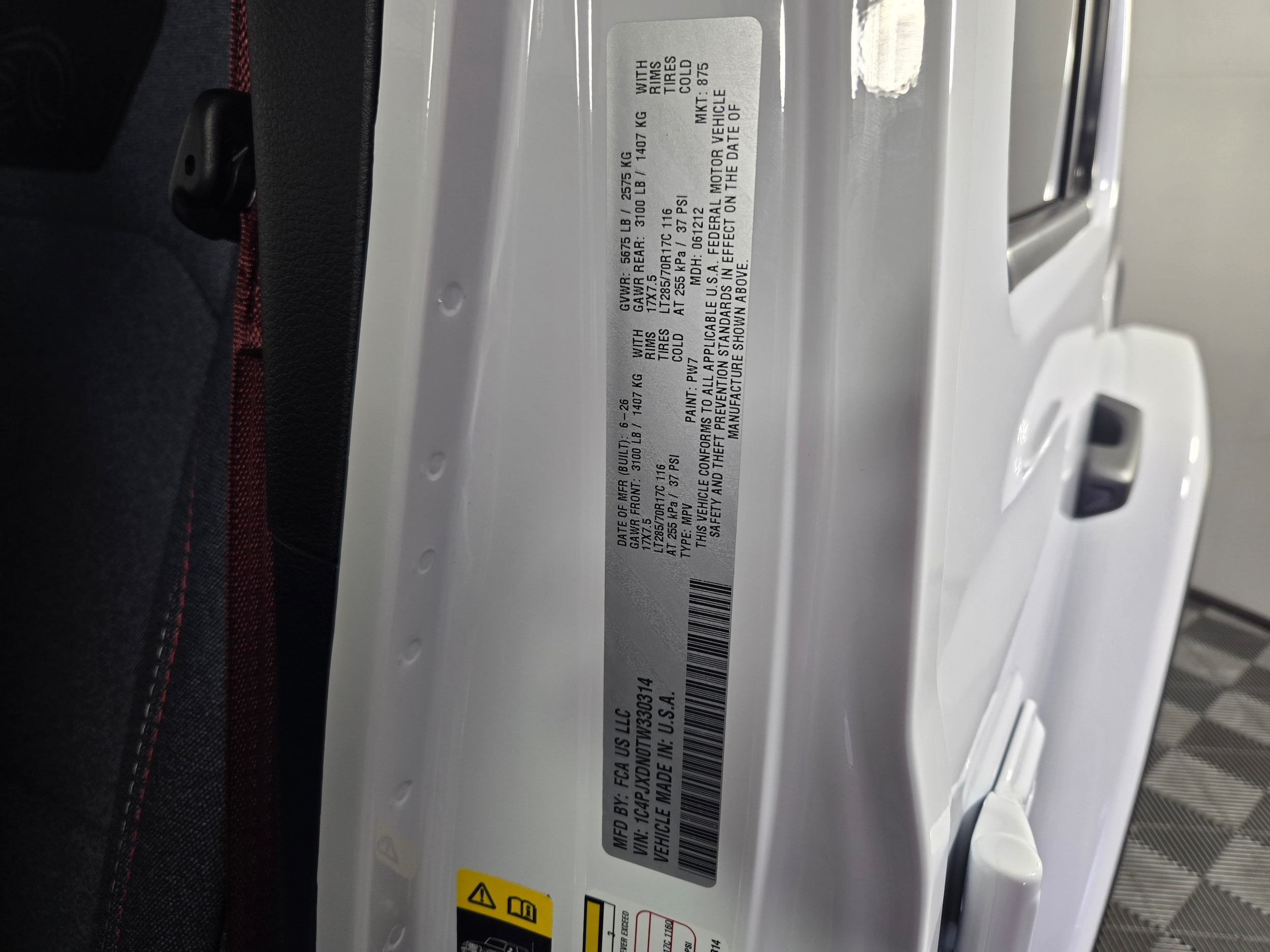 New 2026 Bright White Jeep Sport image 33