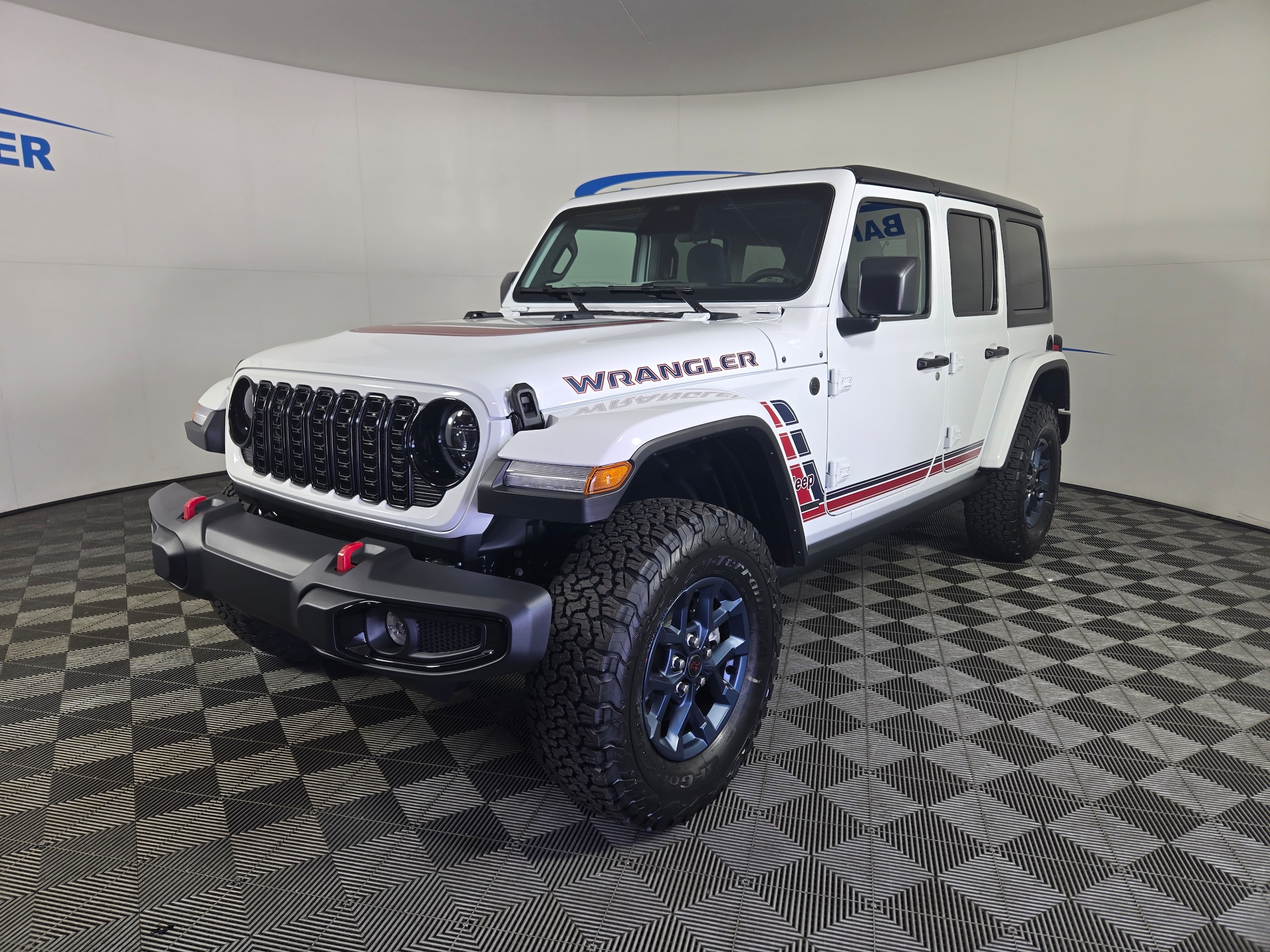 New 2026 Bright White Jeep Sport image 3