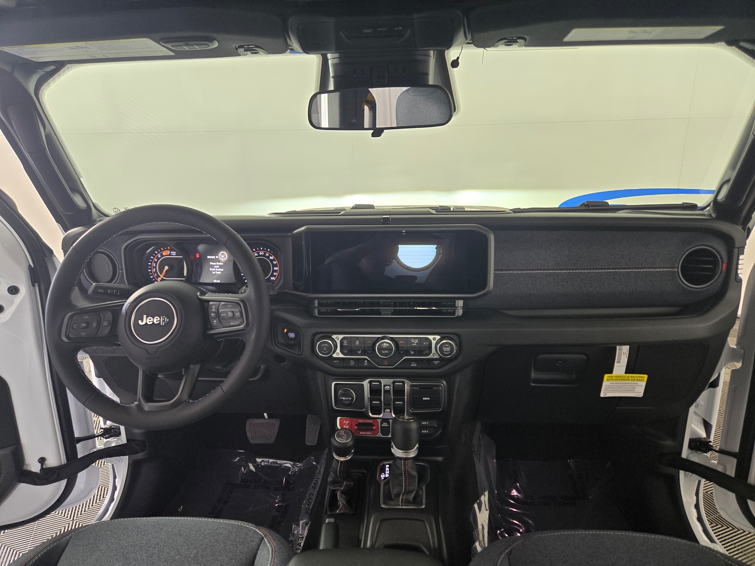 New 2026 Bright White Jeep Sport image 9