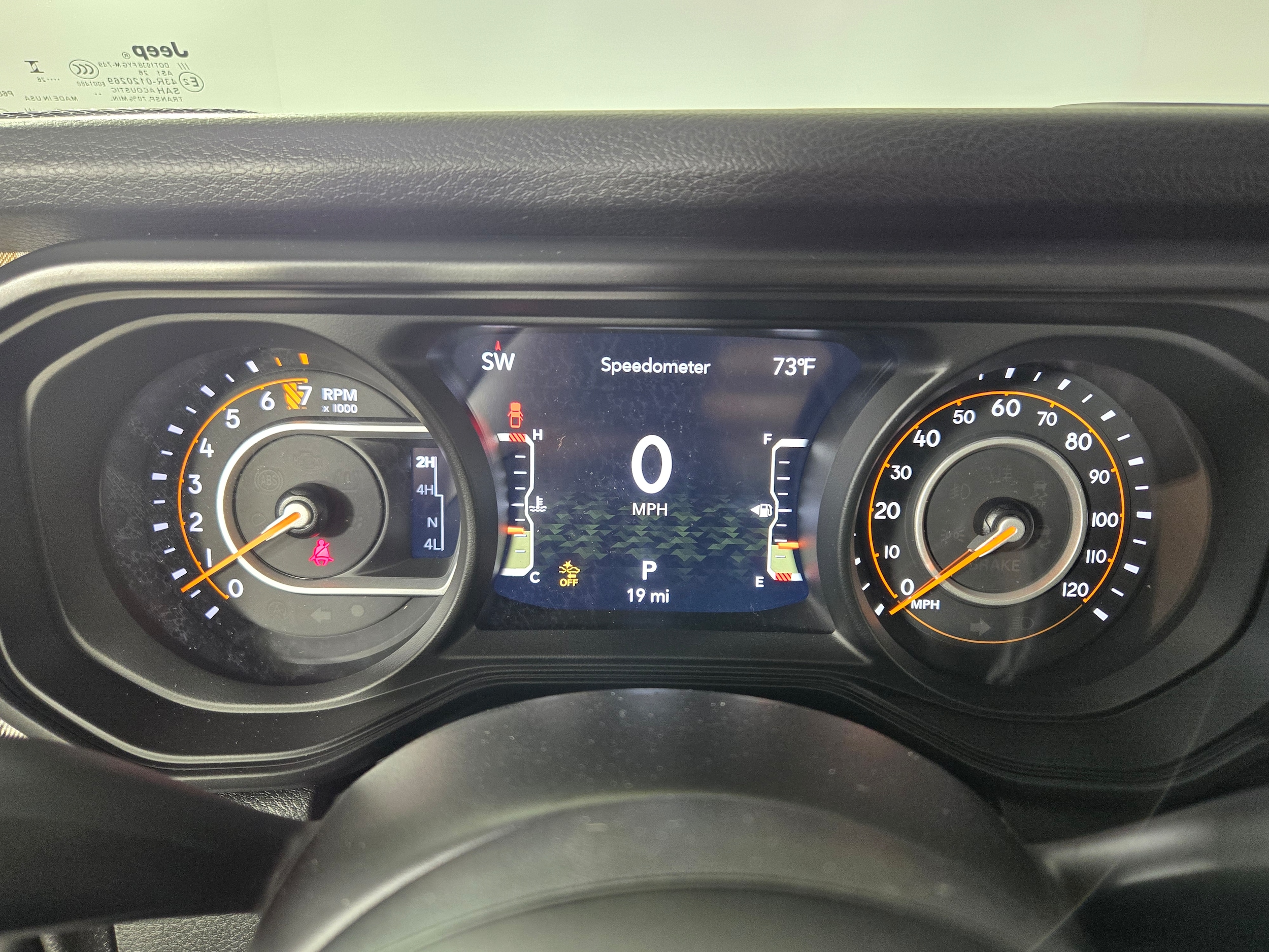 New 2026 Bright White Jeep Sport image 23