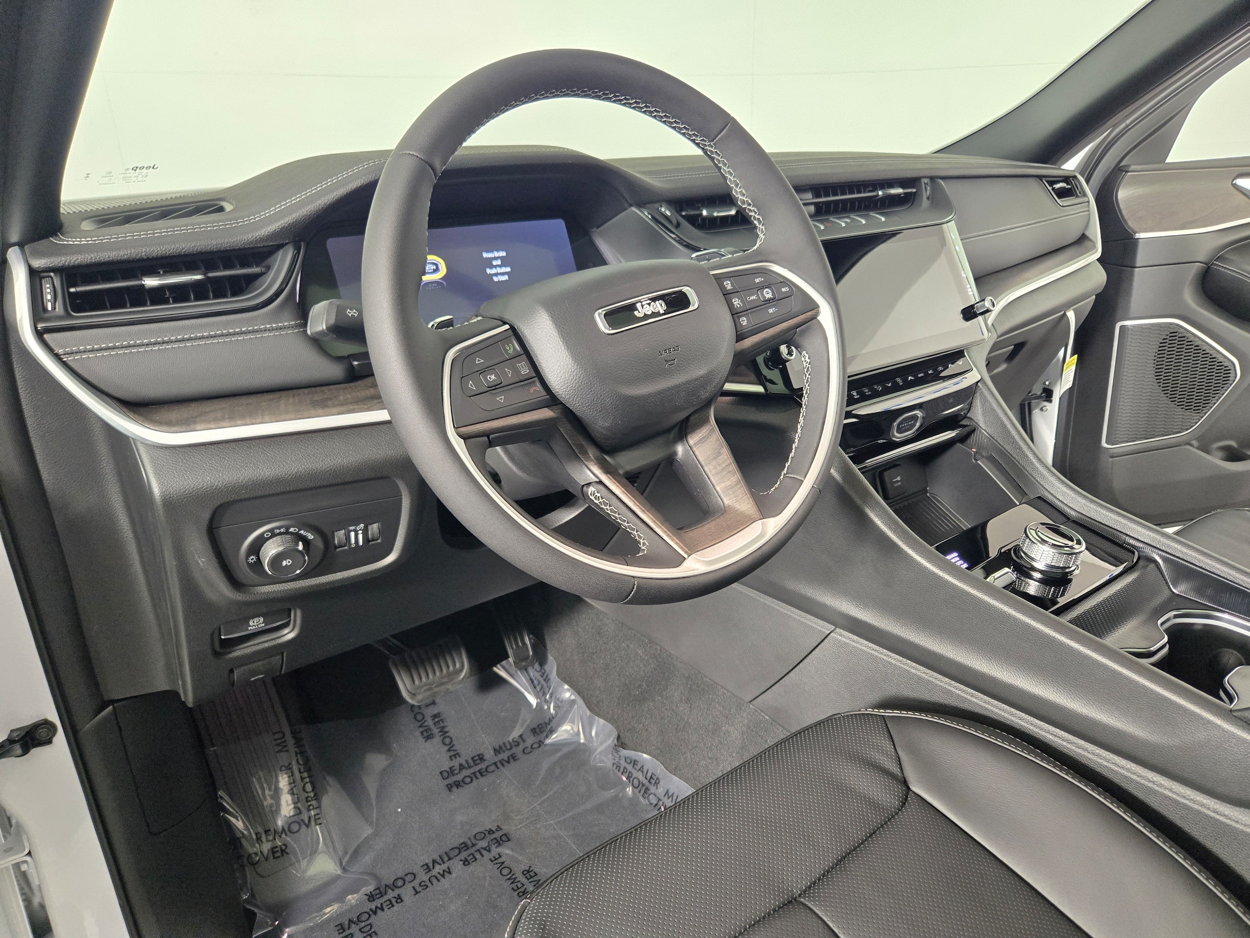 New 2027 Bright White Jeep Limited image 18