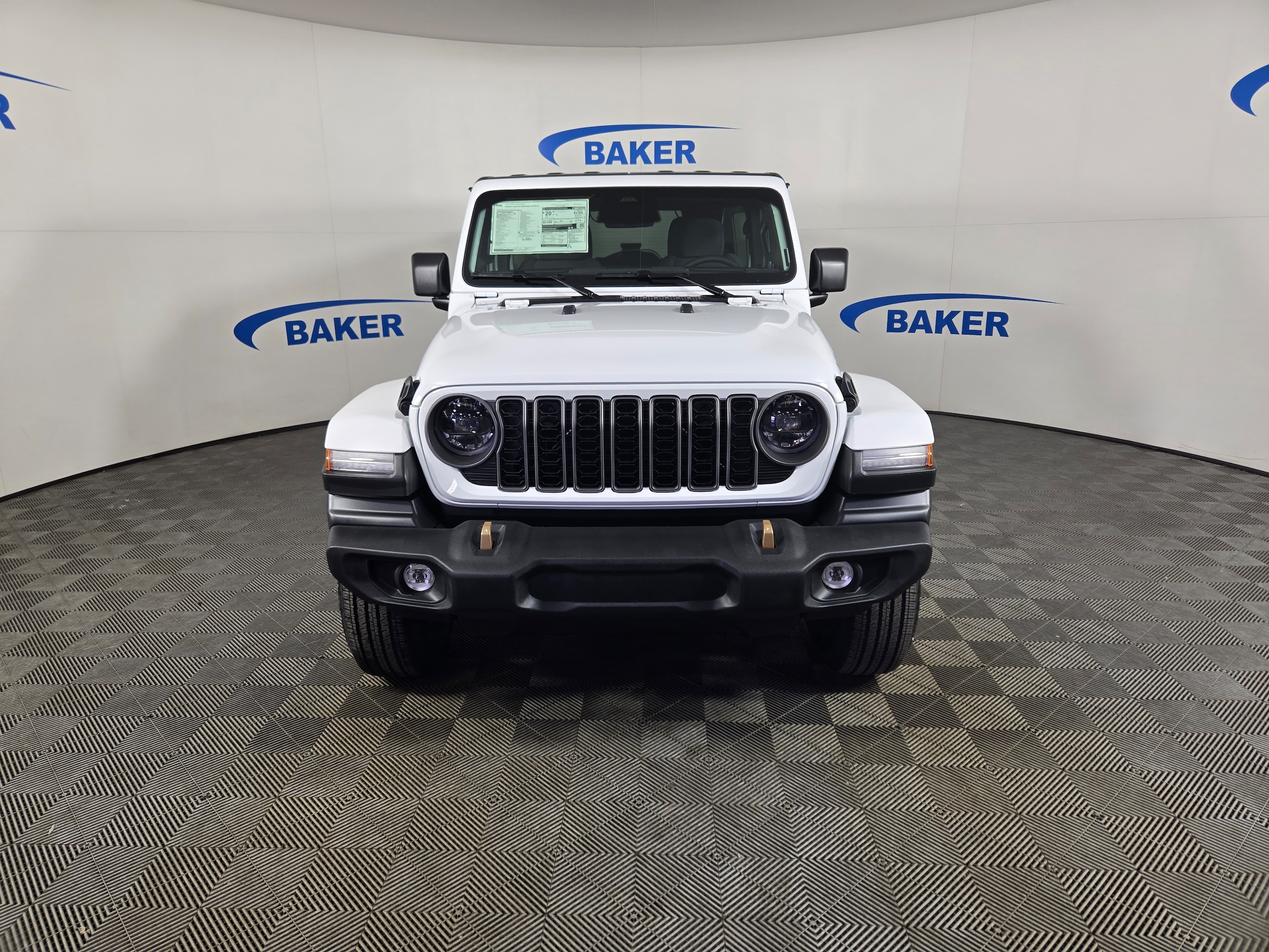 New 2026 Bright White Jeep Sport image 2