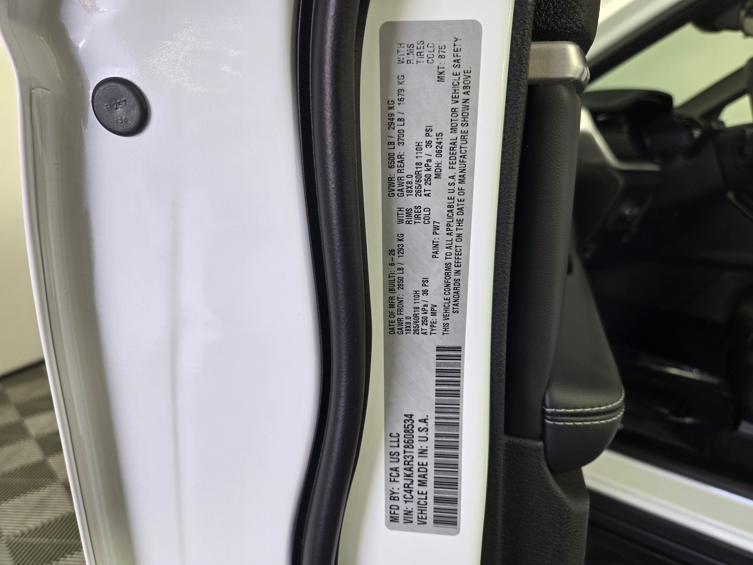 New 2026 Bright White Jeep Laredo image 38