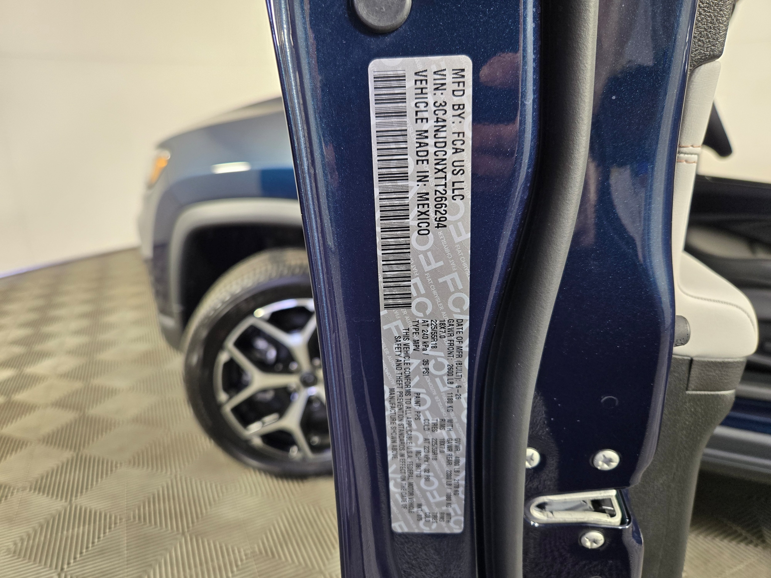 New 2026 Fathom Blue Pearl Coat Jeep Limited image 36