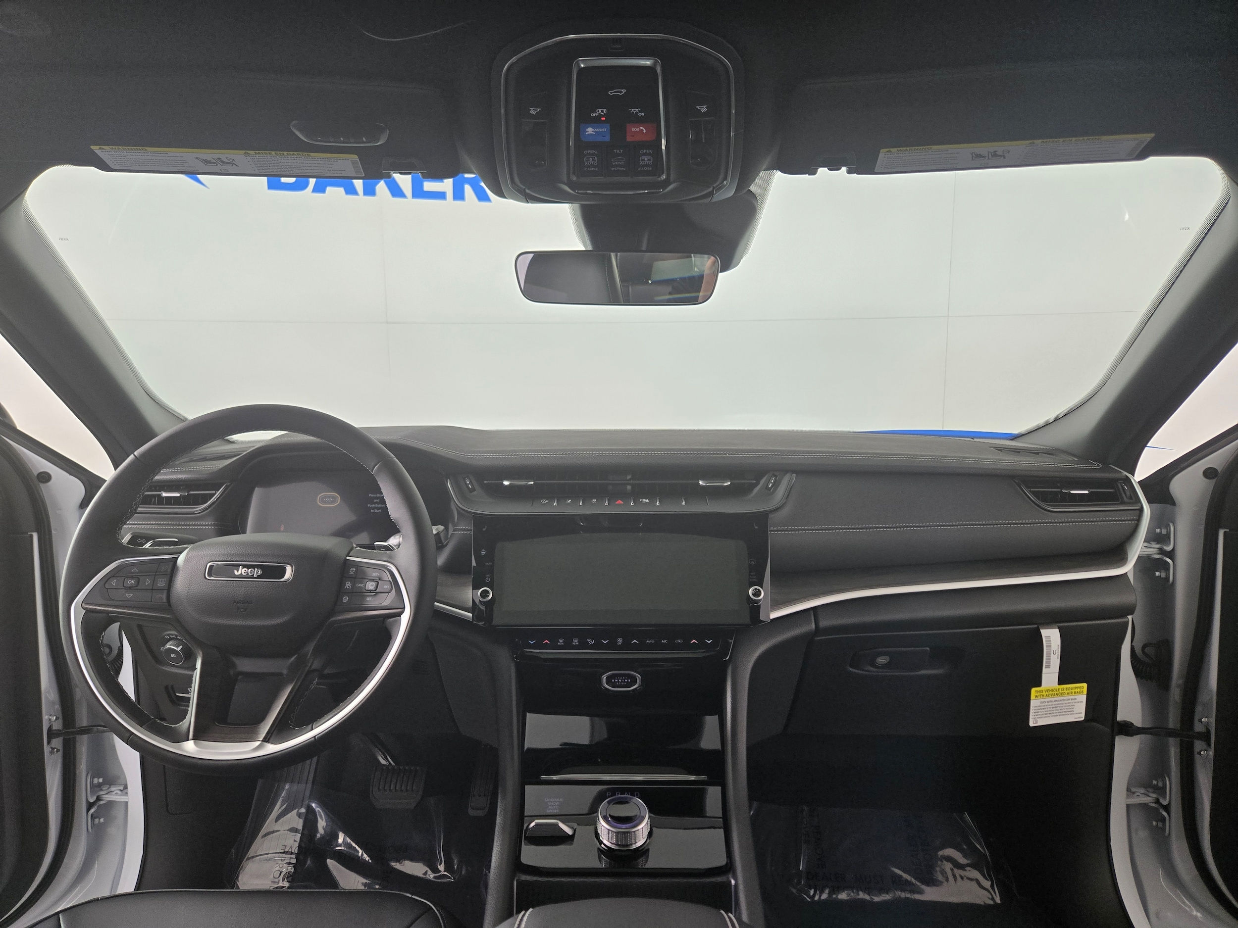 New 2027 Bright White Jeep Limited image 9