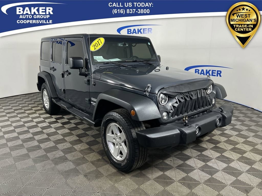 Used 2017 Jeep Wrangler JK Unlimited Sport 4x4 SUV