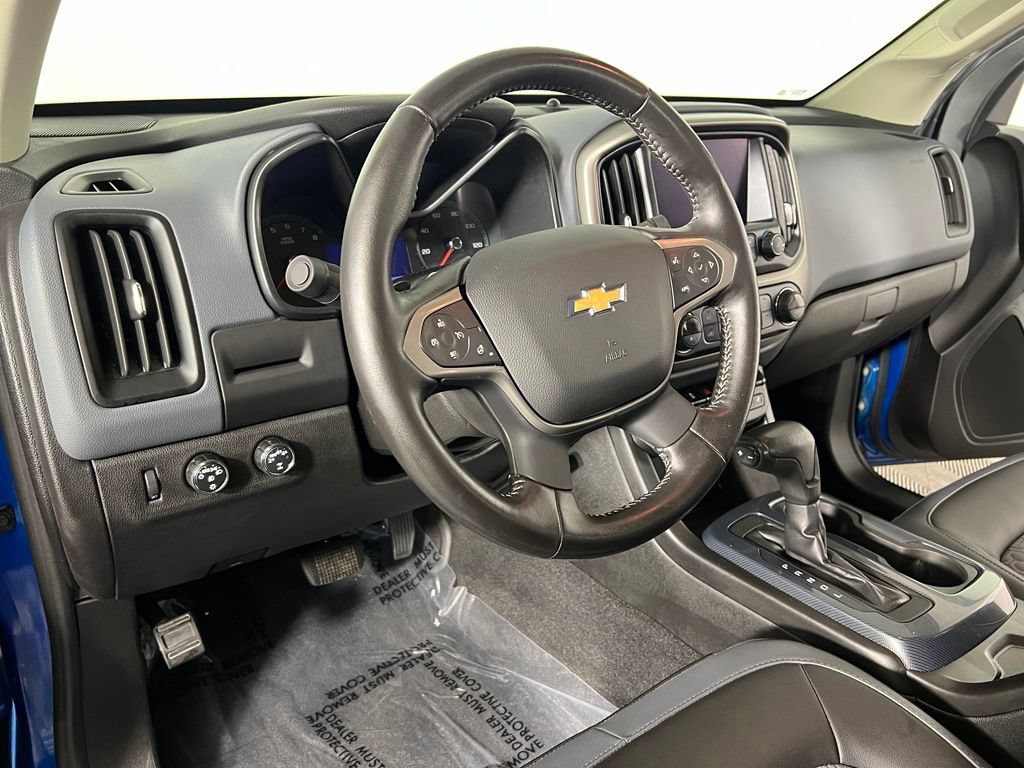 Used 2021 Bright Blue Chevrolet Z71 image 17